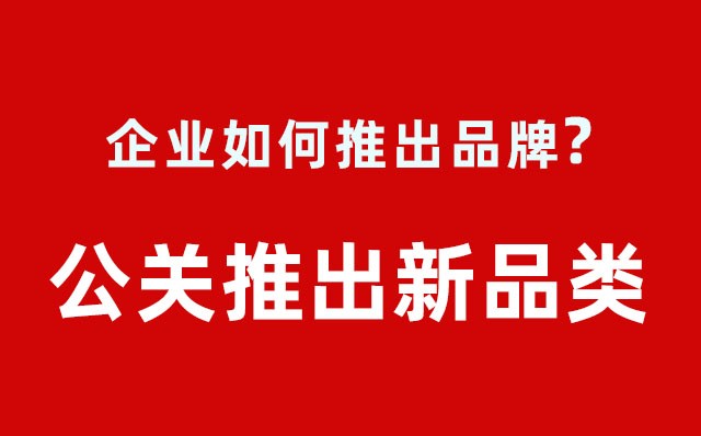 企業(yè)如何推出品牌？---公關(guān)推出新品類(lèi)