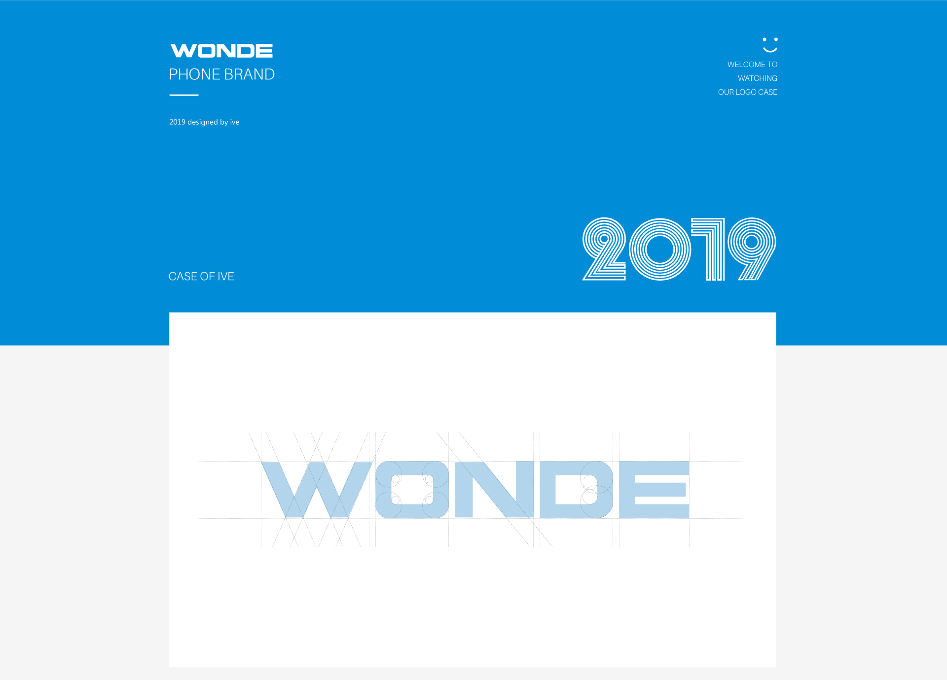 WONDE-手機品牌（品牌設計　視覺(jué)設計　LOGO設計　VI設計　標志設計）